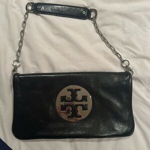 Tory Burch purse. Clutch or with strap.